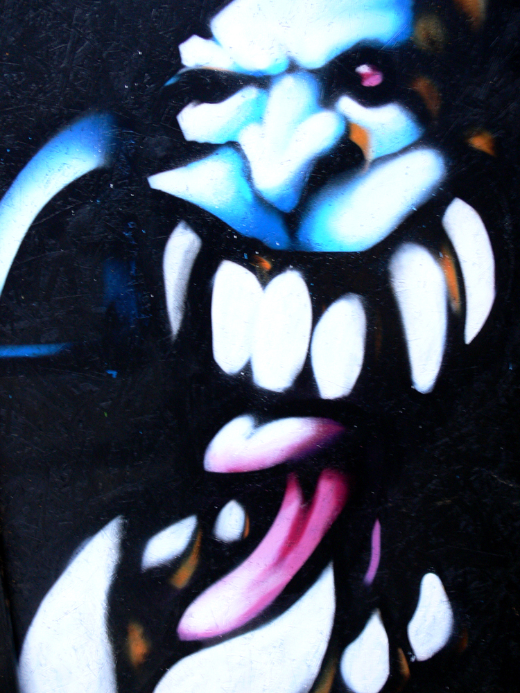 Grafitti fjes